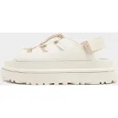 Ugg for woman. 1179370 GoldenGlow Toggle beige sandals (40), 3 to 5 cm, Laces, Casual, Sustainable, Recycled polyester