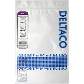 Deltaco HDMI - DisplayPort-sovitin, 4K/60Hz, 0,2 m, musta