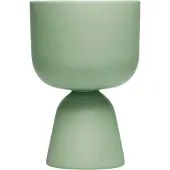 Iittala Nappula Plant Pot 190X125Mm Matte Mint Green - Green - 190X125MM