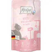 MjAMjAM 12x125g Quetschie Kitten Juicy Chicken with Salmon Oil kissanruoka märkä
