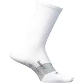 Feetures Elite Ultra Light Mini Crew Sock White, Size L