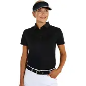 Abacus Lds Cray Drycool Polo - Black - XL