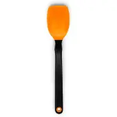 Dreamfarm Supoon Non-Stick Sit-Up Silikoninen kaavintarjoilu Keittolusikka Mitat 5 ml tl & 15 ml rkl - 11" oranssi