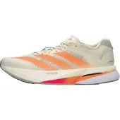 Adidas Juoksukengät adizero Boston 13 - Valkoinen/Oranssi/Harmaa, koko 44