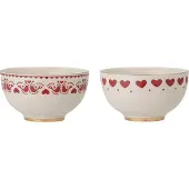 Bloomingville Jolly kulho 2 kpl Red