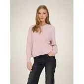 JDY Jdylumi L/S Button Cardiga Knt Noos - Pink - XS