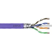 Digitus CAT 6 F-UTP INSTALLATION CABLE, 250 MHZ ECA (EN 50575), AWG 23/1, 305 M DRUM, SX, PURPLE (DK-1623-VH-305)