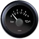 VDO 10-184 Ohm Manometri 0-5bar