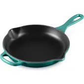 Le Creuset Bleu Riviera Cast Iron Round Skillet -valurautapannu 23 cm