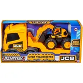 Teamsterz JCB Koneenkuljetusauto ja kaivinkone, 36 cm