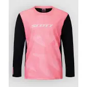 SCOTT Vertic Delta Kids Long Sleeve Tech Tee digital pink Koko 152