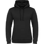 Urberg Women's Hood Sweat Fleece Black Beauty Pitkähihaiset paidat XS