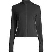 Casall Soft Touch Zip Treenitakki Musta
