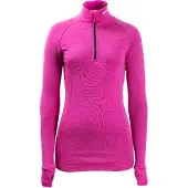 Brynje Women's Arctic Zip Polo Cerise Kerrasto yläosat XS