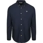 Barbour Oxtown Tailored Shirt - Navy - M