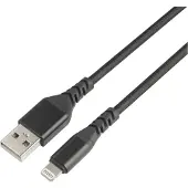 Dacota Platinum USB-Lightning Cable 3M, musta