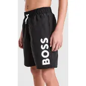 BOSS Uimashortsit musta / valkoinen