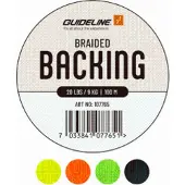 Guideline Braided Backing 20lbs 100m perhokelan pohjasiima Black