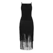 Inwear Charleeneiw Fest Fringe Dress - Black - 40