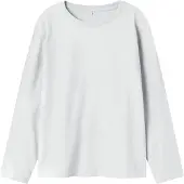 Name it Nkmvobbo Ls Nreg Top Noos - White - 146-152