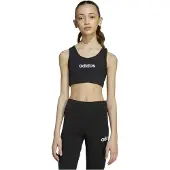 Adidas Urheilutoppi musta / valkoinen