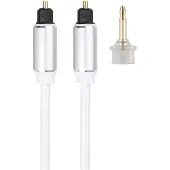 Dacota Platinum optinen kaapeli With adapter 5M, valkoinen
