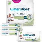 WaterWipes Baby Wipes Soapberry 4 Pack hellävaraiset vauvan kosteuspyyhkeet 4x60 kpl