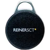 Reiner timeCard Premium Transponder 100 DES, Musta, 13.56 MHz, IP65, 35 mm, 43,4 mm, 100 kpl (2749600-515)