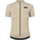 Gripgrab W EXPLR merinotech -lyhythihainen pyöräilypaita beige naiset