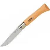 Opinel No. 06 pocket knife, carbon steel, blade length 7 cm