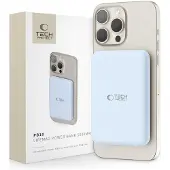 Tech-Protect PB10 LifeMag Magneettinen Langaton Varavirtalähde - 15W - Sininen