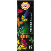 Koh-I-Noor Progresso Fluorescent Colored Pencils 6 colors - 266097