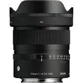 Sigma 15MM F1.4 DC Contemporary objektiivi, Sony E