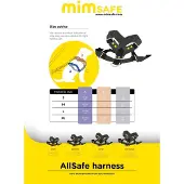 MimSafe - Autovaljaat Large 30-55 kg - turvavyö lemmikille - Koirat - Koiran kuljetushäkit ja -laukut - Turvaritilä ja Autovaljaat