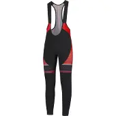 Rogelli Hero Bibtights - Musta / Punainen