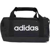 Adidas Urheilukassi 'Linear ' musta / valkoinen