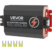 Vevor 12 V 60 A DC-DC-akkulaturi, 750 W, sisäänrakennettu akkulaturi lyijyhappo-, litium-, AGM-, geeli- ja täyteakuille, älykäs monivaiheinen lataus, matkailuautoille, hyötyajoneuvoille, veneille ja j