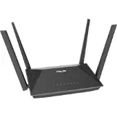 Asus RT-AX52 AX1800 AiMesh, Wi-Fi 6 (802.11ax), Kaksitaajuus (2,4 GHz/5 GHz), Ethernet LAN, Musta, Pöytäreititin (90IG08T0-MO3H00)