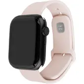 FIXED älykellon silikoniranneke, Apple Watch 38 / 40 / 41 mm, vaaleanpunainen