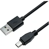 Eletra USB 2.0 Am - Mini BM 2M kaapeli, musta