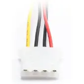 Eletra SATA 15P M - Molex 4P F 10Cm virtakaapeli