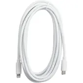 Eletra USB-C - Lightning 3M kaapeli, valkoinen