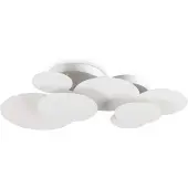 Ideal Lux Led Cloud, Valkoinen/opaali, Olohuone/ruokailutila, Metalli, Moderni