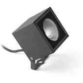 Faro LED-ulkoseinäkohdevalo Oko 230V IP65, Musta, Alumiini, Moderni