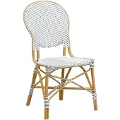 Sika-Design Isabell tuoli valkoinen cappucino-pisteellä