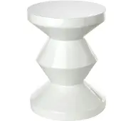Pols Potten Zig Zag - White - Ø35.5X H46CM