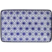 Tokyo Design Studio Nippon Blue Plate 21x13.5cm Stars