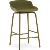 Normann Copenhagen Hyg Baarijakkara 65 Cm Verhoiltu Etupuoli Olive - Baarijakkarat Uusi Villa Oliivinvihreä - 604044