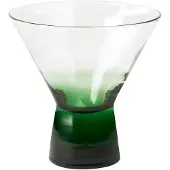 Broste Copenhagen Konus Cocktailglas - Green - 10 CL