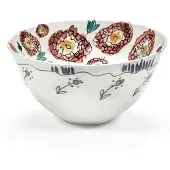 Serax Marni Midnight Flowers Serving Bowl M D22Cm Anemone Milk - White - Ø 22 CM